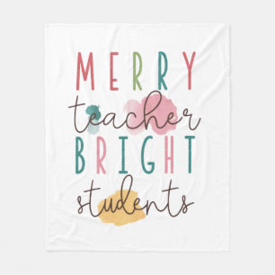 Couverture Polaire Cadeau pour Enseignant   Joyeux Enseignant Élèves 