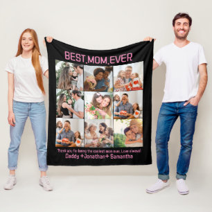 Couverture Polaire Cadeau Pour Meilleure Maman Toujours Famille Photo