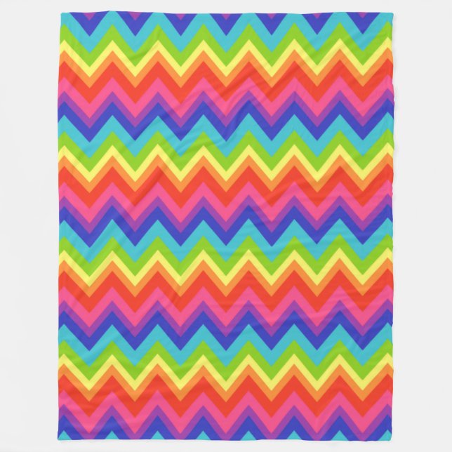 Couverture Polaire Cadeau Rainbow Fleece Blanket (Devant)
