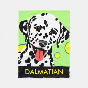 Couverture Polaire Cadeaux dalmatiens d'amoureux des chiens