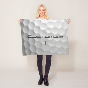 Couverture Polaire Cadeaux de balles de golf personnalisées Série Sig