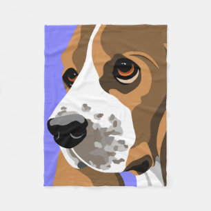 Couverture Polaire Cadeaux de Basset Hound