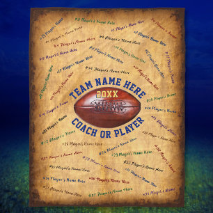 Couverture Polaire Cadeaux de coach de football personnalisés pour to