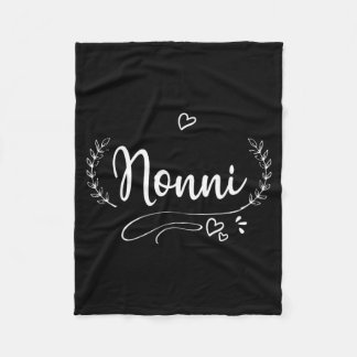 Couverture Polaire Cadeaux de Nonni pour femmes Nonni pour l'annivers