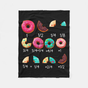 Couverture Polaire Cadeaux de professeur de mathématiques de retour à