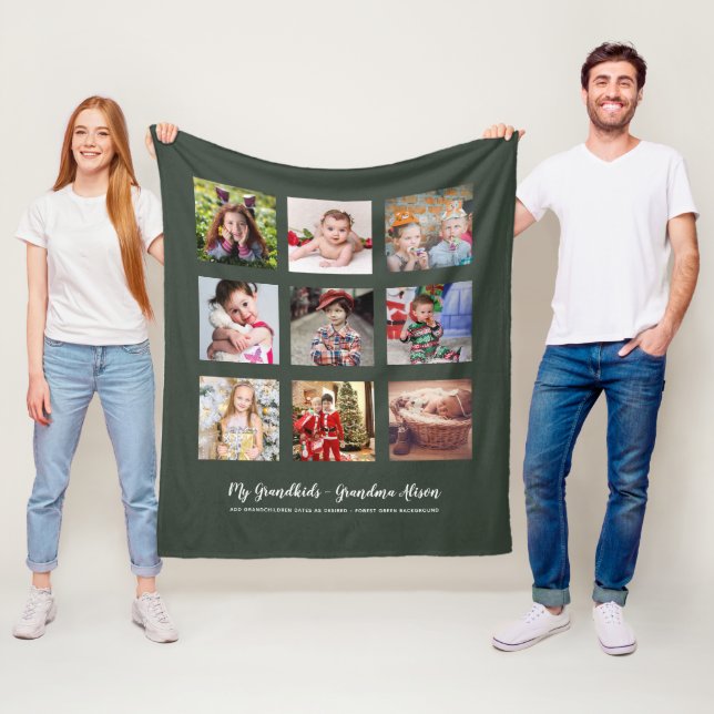 Couverture Polaire CADEAUX PHOTOGRAPHIQUES GRANDS-PARENTS - Couvertur (En situation)