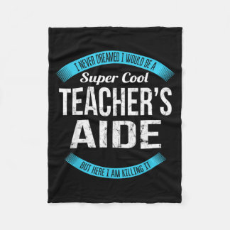 Couverture Polaire Cadeaux T-shirts d'aide aux enseignants École drôl