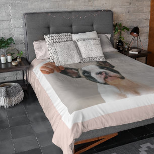 Couverture Polaire Cadre rose Pastel moderne   Photo personnelle de c