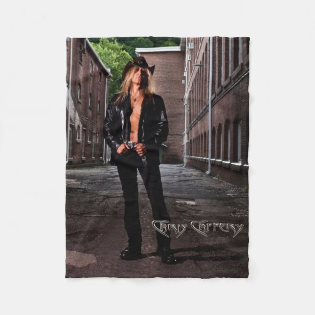 Couverture Polaire Caffery Alley Full Shot Fleece Blanche (Devant)