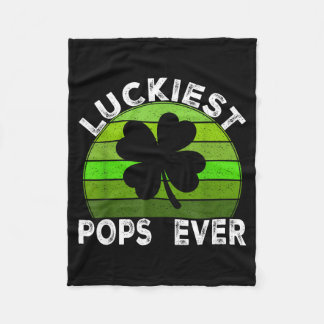 Couverture Polaire Calins les plus chanceux shamrocks chanceux jour d