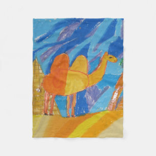 Couverture Polaire Camel Art by Kids