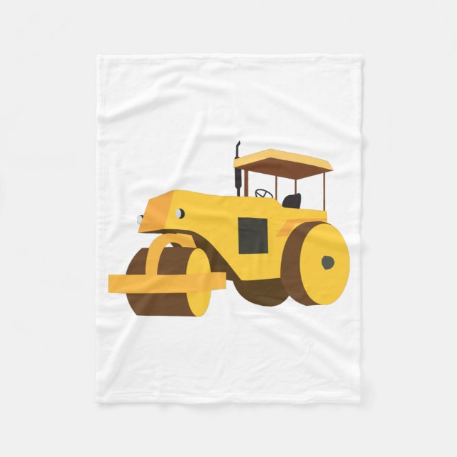 Couverture Polaire Camion de construction de rouleau routier (Devant)