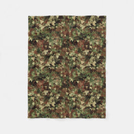 Couverture Polaire Camo géométrique
