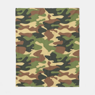 Couverture Polaire camouflage