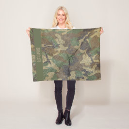 Couverture Polaire Camouflage Bois Chasse et pêche Camo
