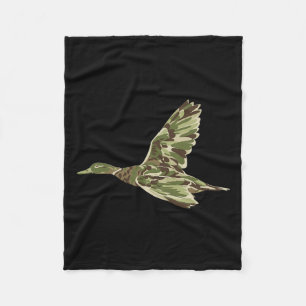 Couverture Polaire Camouflage Camouflage Camo Camo Chasse de canard C