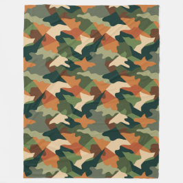 Couverture Polaire Camouflage de tranchée tactique