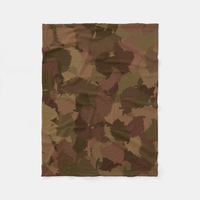 Couverture Polaire Camouflage moderne de HÉRISSON (Devant)