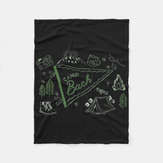 Couverture Polaire Camp Bach Aventure Camping Fête de Bachelorette Le