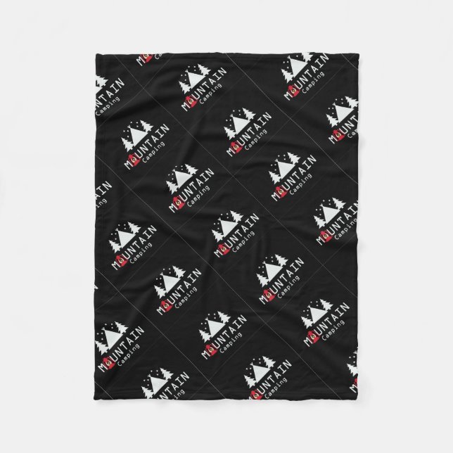 Couverture Polaire camping de montagne (Devant)