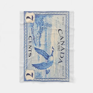 Couverture Polaire Canada Goose Fleece Blanche