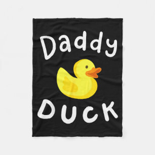 Couverture Polaire Canard Papa Anniversaire Canard en Caoutchouc Amou