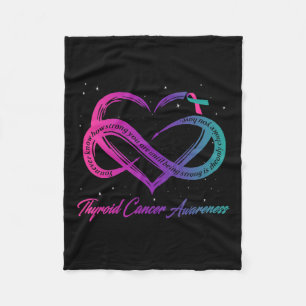 Couverture Polaire Cancer Survivant Soutien Thyroïde Cancer Guerrier