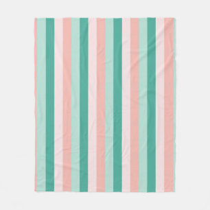 Couverture Polaire Candy Mint Fleece Blanche