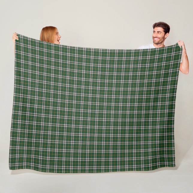 Couverture Polaire Cap-Breton Tartan Phare Route Nouvelle-Écosse (En situation)