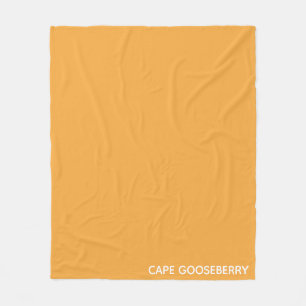 Couverture Polaire Cape Gooseberry yellow color name