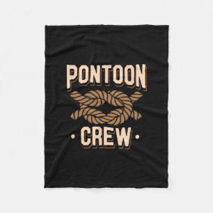 Couverture Polaire Capitaine de Ponton Citation d'Amateurs de Bateaux