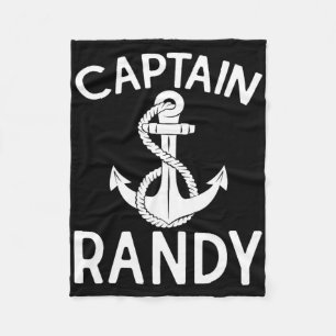 Couverture Polaire Capitaine Randy Ancre Bateau Navire Yacht 