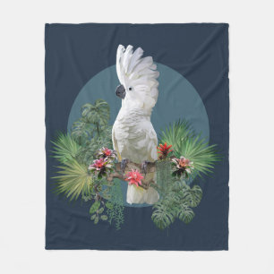 Couverture Polaire Captivant Cockatoo Bird