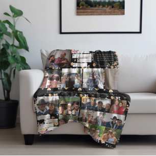 Couverture Polaire Captures d'écran photo et message Mémorial Flora