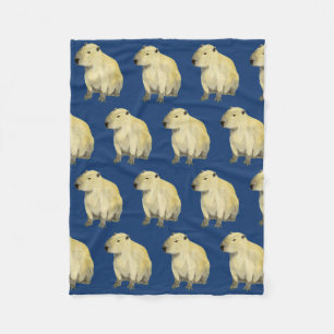 Couverture Polaire Capybara Fleece Blanket