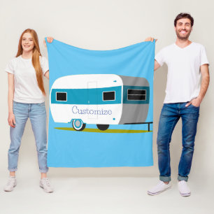 Couverture Polaire Caravan Camper RV Thunder_Cove
