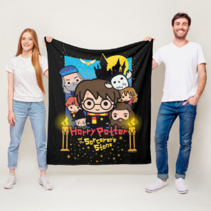 Couverture Polaire Caricature Harry Potter et la Pierre du Sorcier