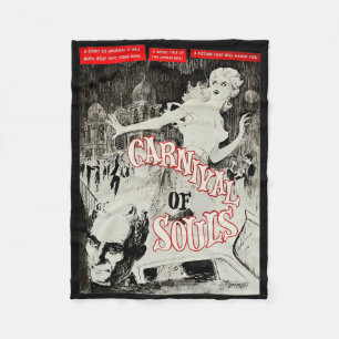 Couverture Polaire Carnaval Des Âmes Halloween Monster Poster Horreur