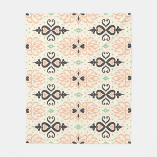Couverture Polaire Carrelage Talavera, décoration méditerranéenne.