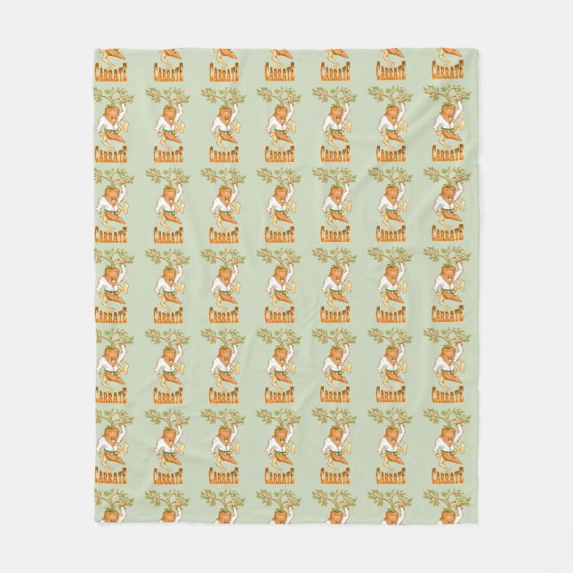 Couverture Polaire Carrot Karate CARRATE (Devant)