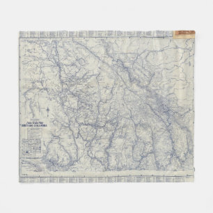 Couverture Polaire Carte automatique 2 de traînées du fonctionnaire