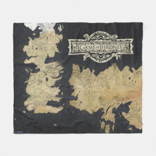 Couverture Polaire Carte de Westeros