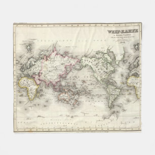 Couverture Polaire Carte du monde