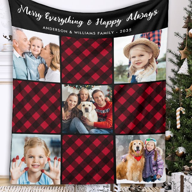 Couverture Polaire Carte Jour Férié Unique Personnalisée Quilt 5 Imag (Créateur téléchargé)