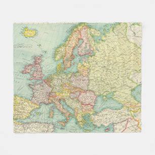 Couverture Polaire Carte politique de l'Europe
