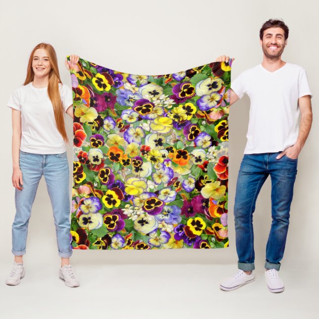 Couverture Polaire Cascade de Pansy (En situation)