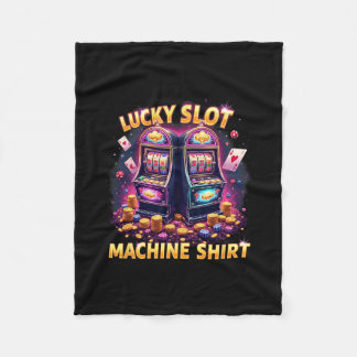 Couverture Polaire Casino Las Vegas Gambling Lovers Lucky Slot Machin