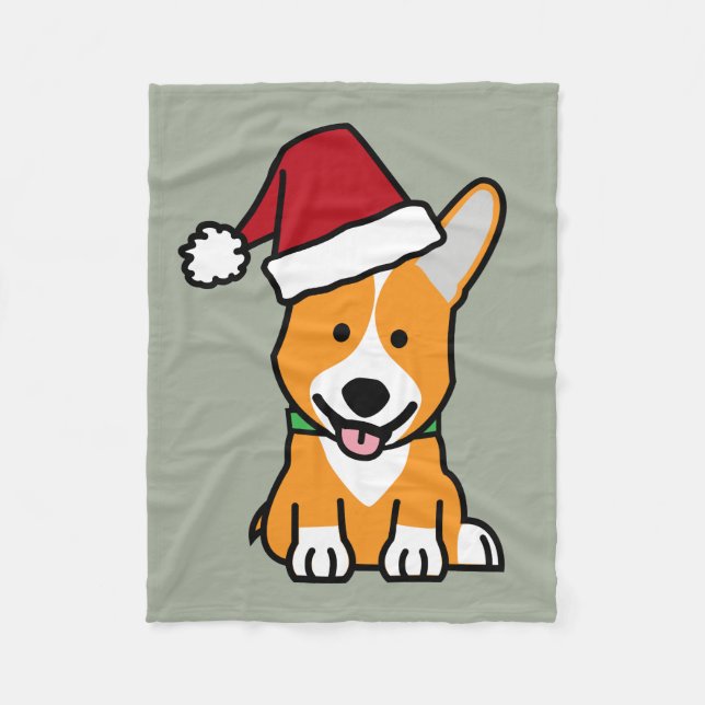 Couverture Polaire Casquette de Père Noël de Noël de Gallois de (Devant)