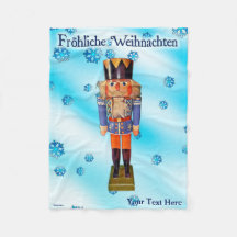 Casse-noix allemand - Fröhliche Weihnachten Fleece