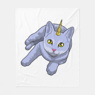 Couverture Polaire Cat Unicorn